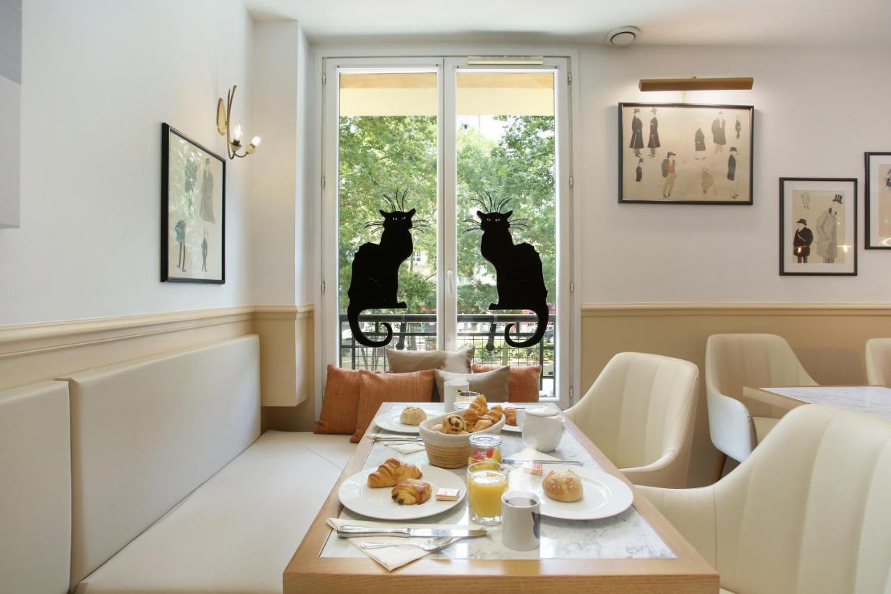 Hotel Le Chat Noir Parigi Esterno foto