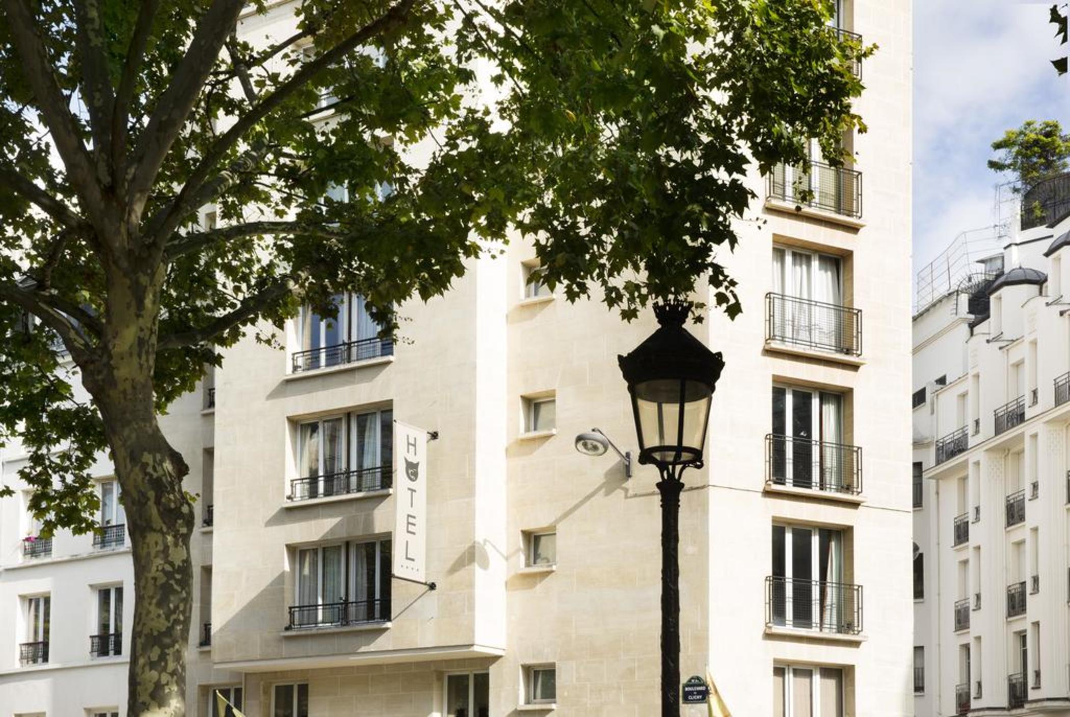 Hotel Le Chat Noir Parigi Esterno foto