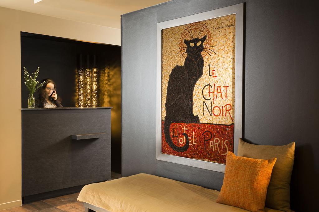 Hotel Le Chat Noir Parigi Esterno foto