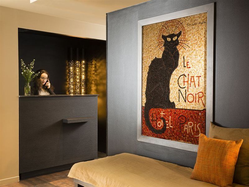 Hotel Le Chat Noir Parigi Esterno foto