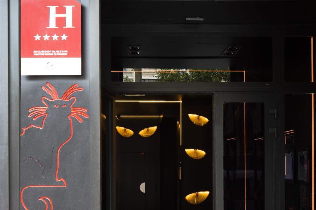 Hotel Le Chat Noir Parigi Esterno foto